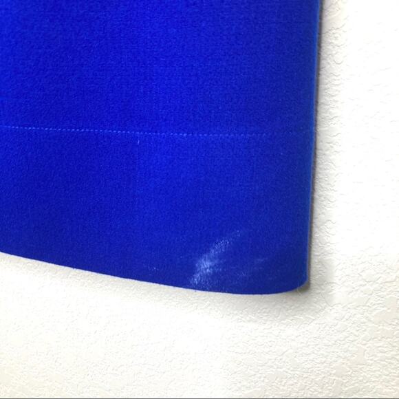 Eliza J Cobalt Blue Long Sleeve Sheath Dress-4 - Picture 4 of 7